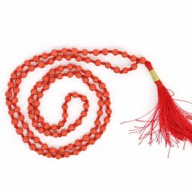 Red Coral Mala 4.48 M.M.