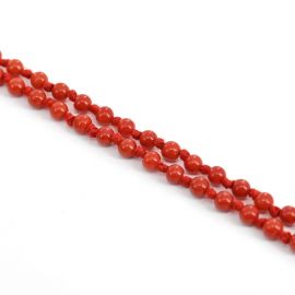 Red Coral Mala 3.96 M.M.