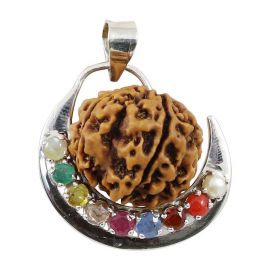 Navratan Omkara Pendant