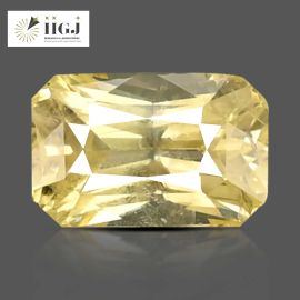 Ceylon Yellow Sapphire Carat 4.74 