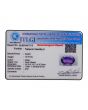 Amethyst (Jamunia) 13.76 Carat 