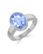 Blue Sapphire (Special Quality) Silver Ring (R1)