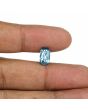 Blue Zircon 4.17 Carat 