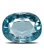 Blue Zircon 4.24 Carat 