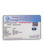 Blue Zircon 4.26 Carat 