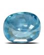 Blue Zircon 4.07 Carat 