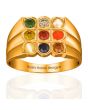 Classic Square Navratna Men's Ring