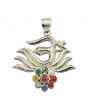 Navratan Pendant Om