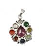 Navratan Pendant
