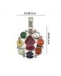 Navratan Pendant