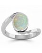 Opal (Special Quality) Silver Wave Ring (R3)