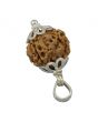 4 Mukhi Rudraksha Silver Pendant (Nepal)