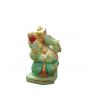 Green Jade Ganesha Idol