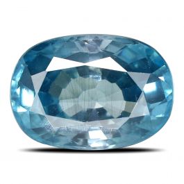 Blue Zircon 4.34 Carat 