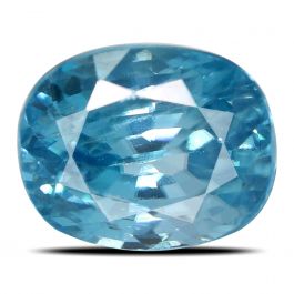 Blue Zircon 4.07 Carat 