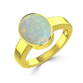 Opal (Special Quality) Gold Ring (R1)