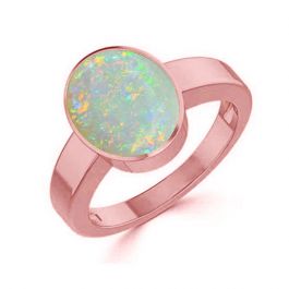 Opal (Special Quality) Rose Gold Ring (R1)