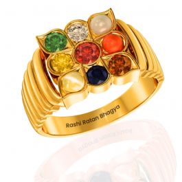 Royal Dome Navratna Men's Ring