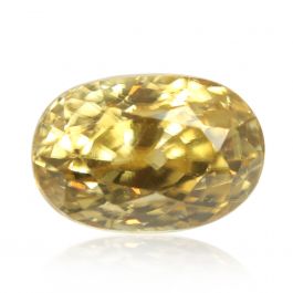 Yellow Zircon 4.04 Carat 