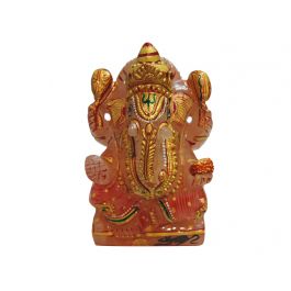 Rose Quartz Ganesha Idol