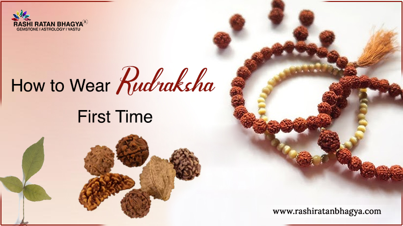 How to Wear Rudraksha First Time