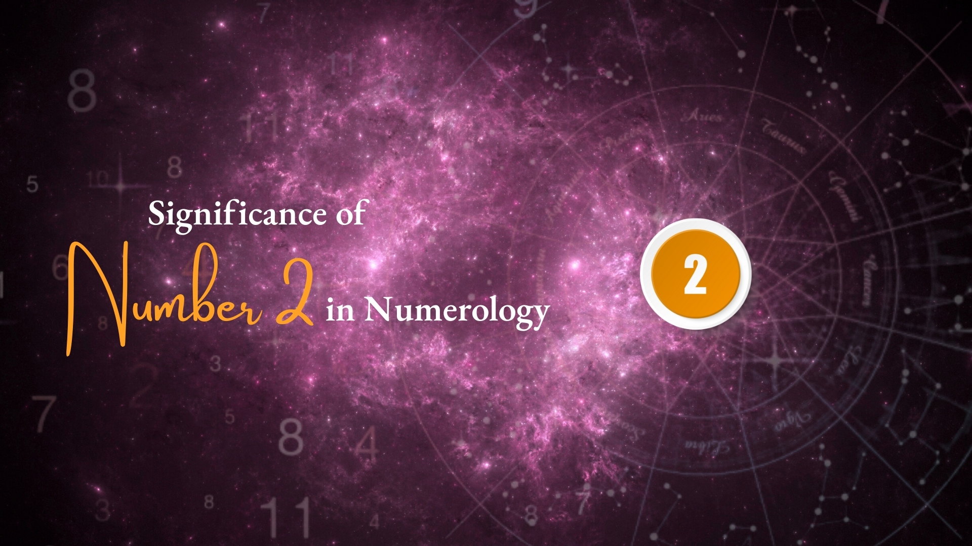 Meaning of Number 2 in Numerology and its significance