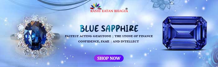 Blue sapphire stone